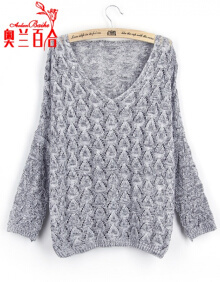 寬松麻花針織毛衣】價格_圖片_品牌_怎么樣-